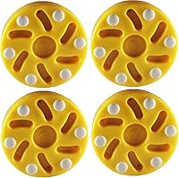 Vista 2 de TronX Paquete de 4 discos de hockey oficiales en línea Roller