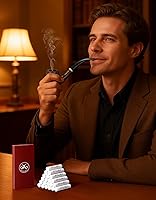 Vista 7 de Joyoldelf Filtros de tubo de 0.354 in - Filtros de carbono de 120 unidades para pipa de tabaco con experiencia de fumar superior prémium