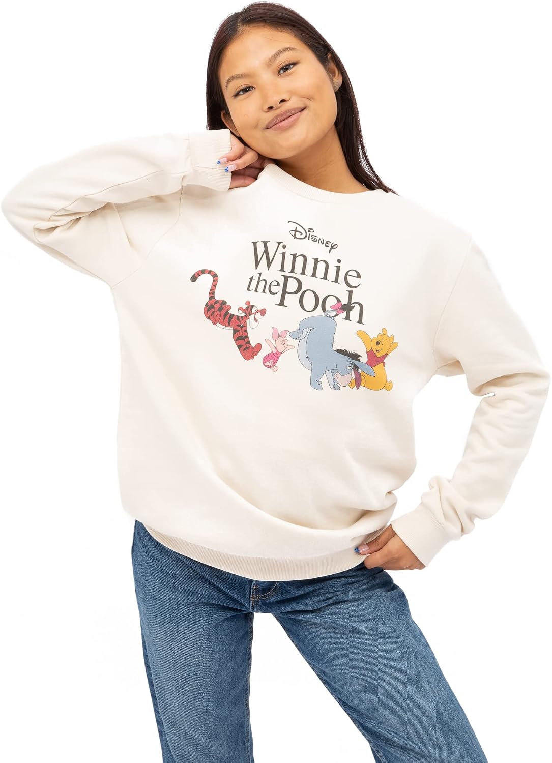 Winnie The Pooh Gang Pullover Sweater 