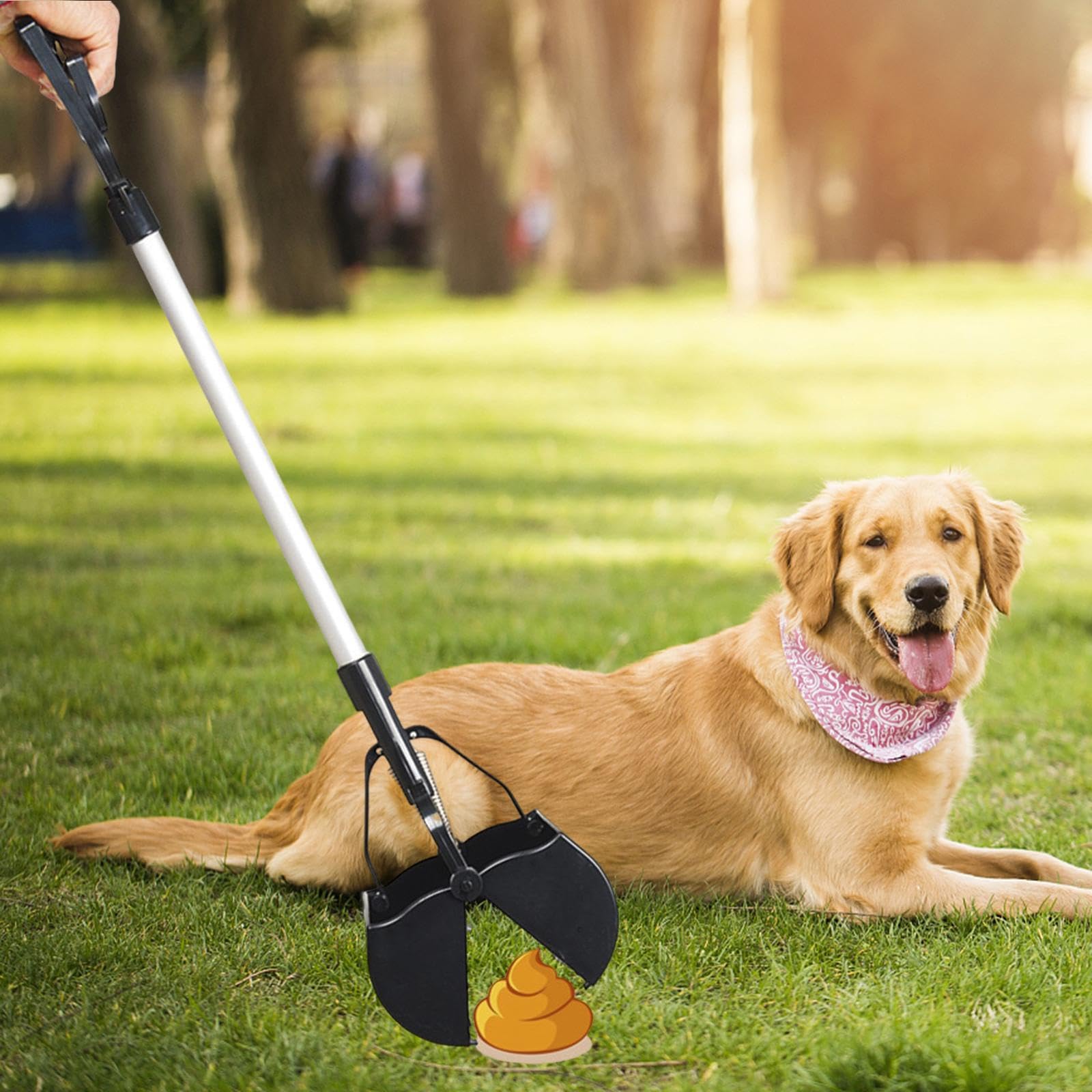 Pala pequeña, Grande, Mediana, para Caminar, Duradera, Herramienta de Limpieza, fácil de Manejar, diseñada para Todos los dueños de Mascotas,