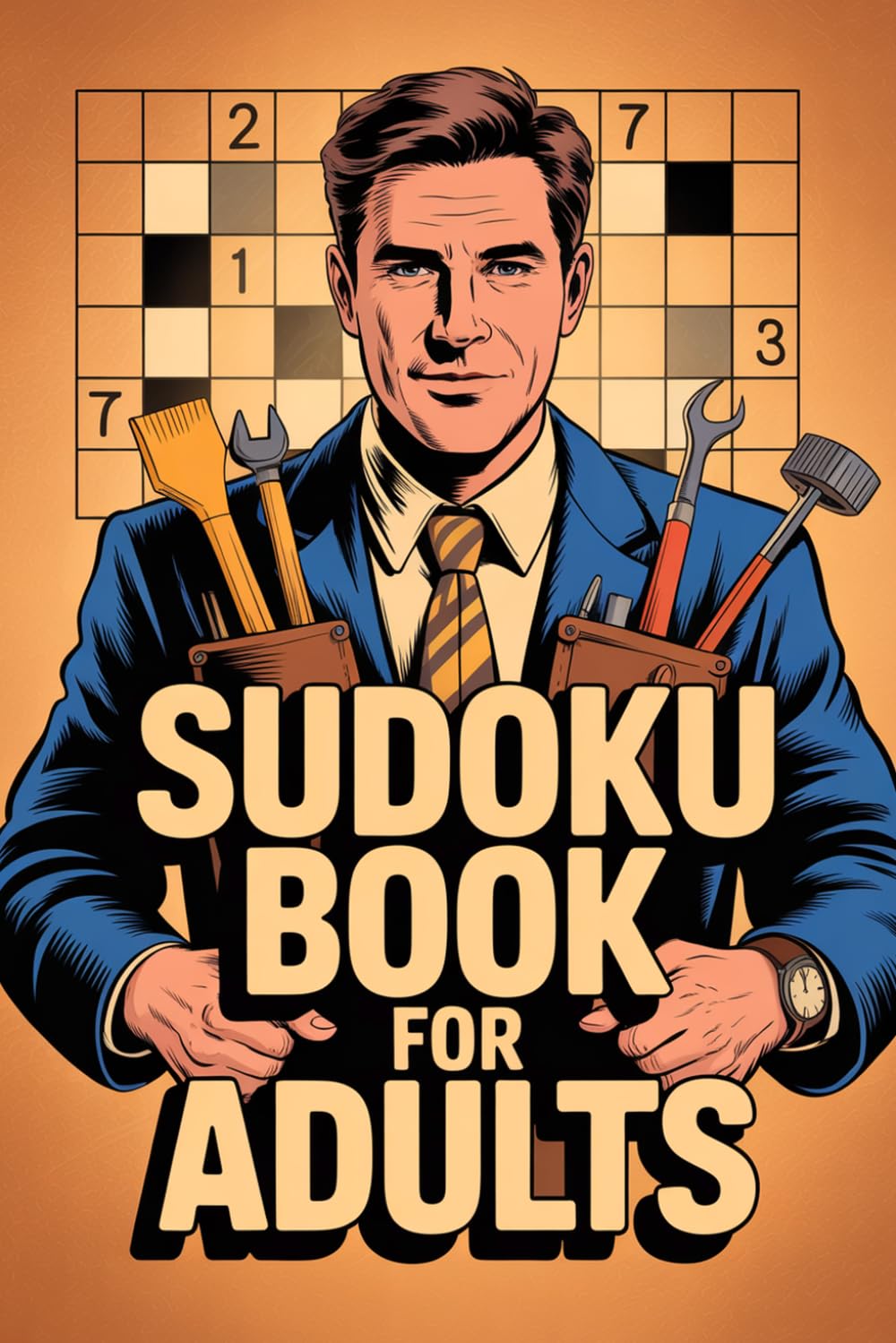 Sudoku Book for Adults: Curated Logic Puzzle Workbook for Grown-Ups with Offline Fun