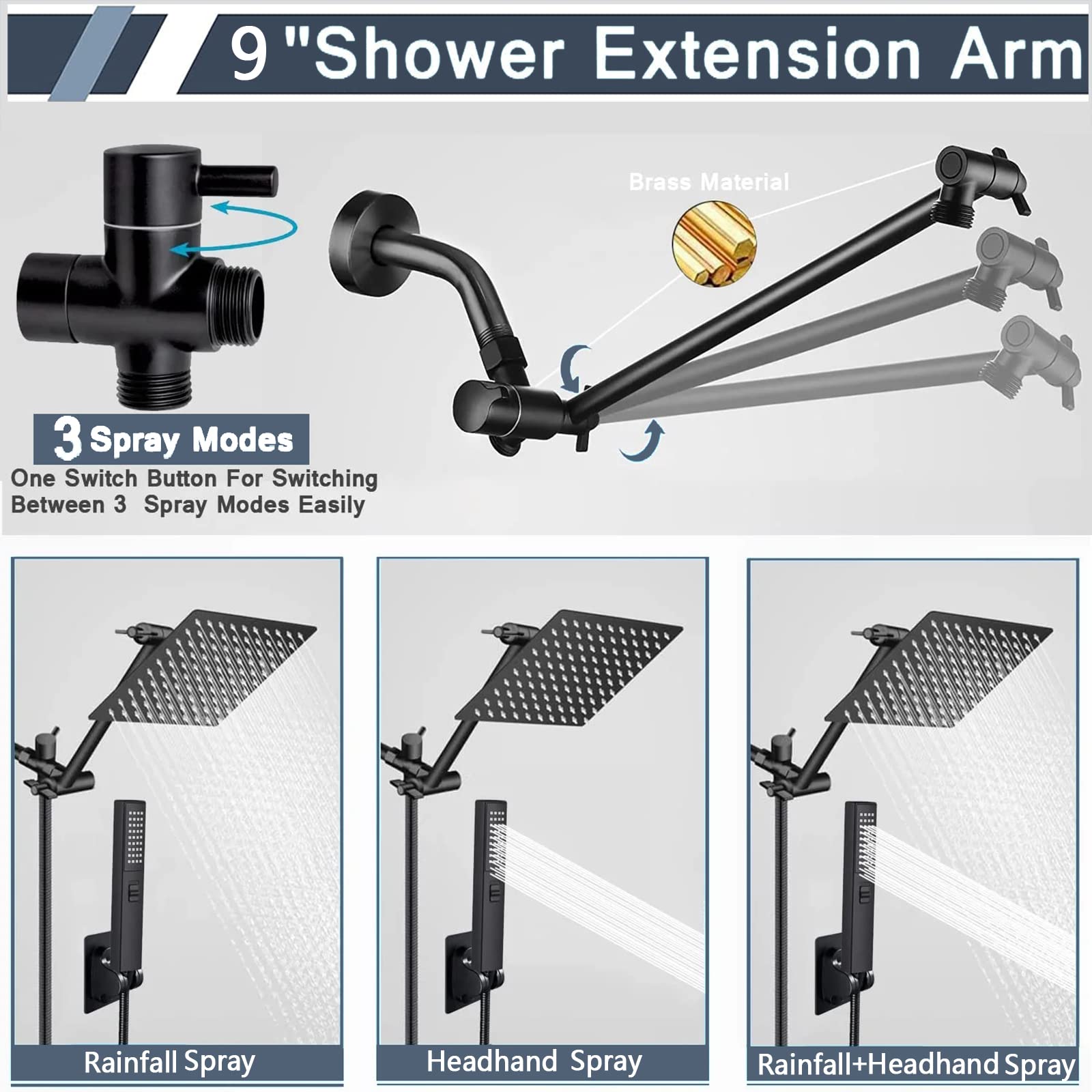 WEISTERLLY Hand Held Showerhead