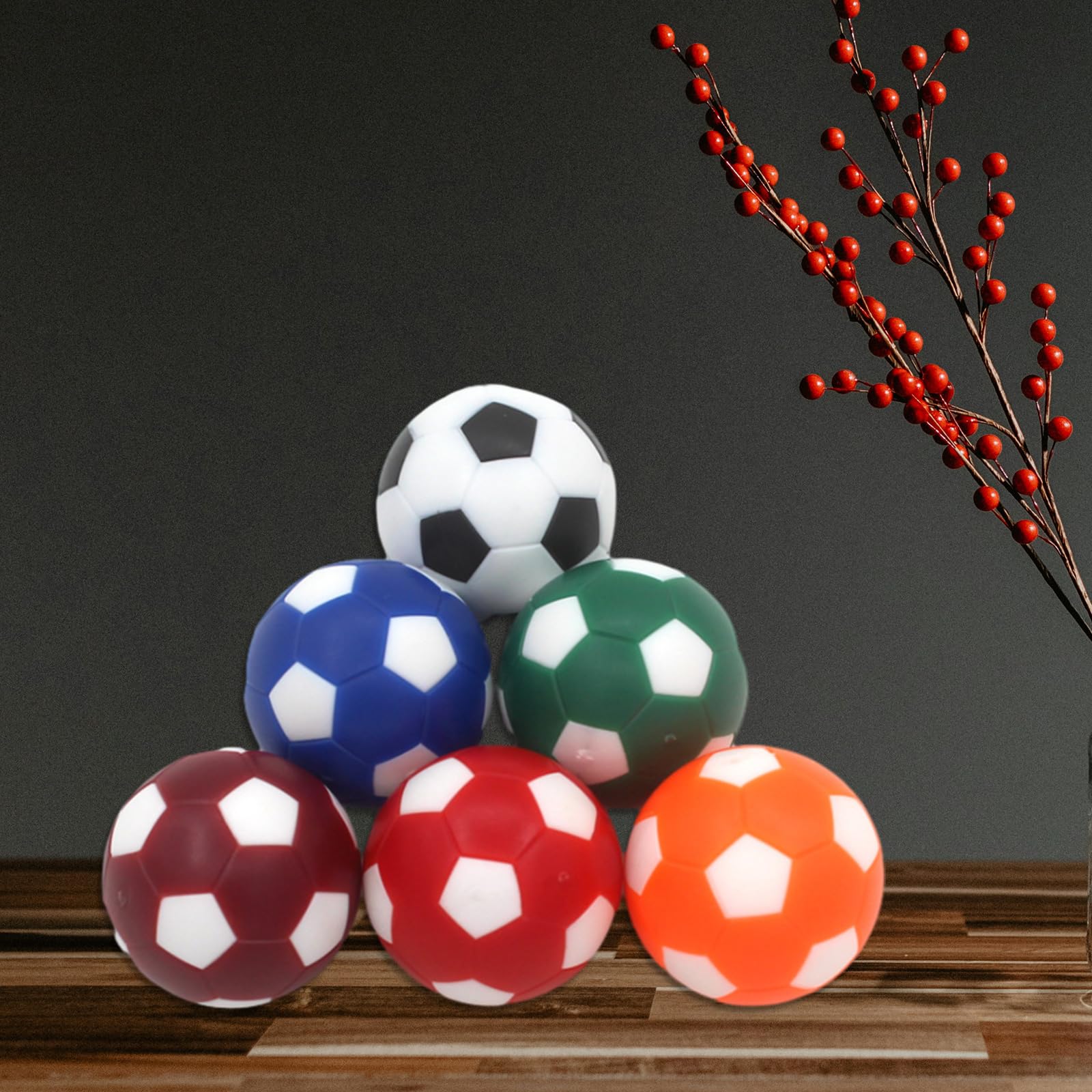 Amazon.co.jp: Meiliyizu 6個 テーブル サッカー フットボール 交換用 