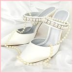 NACHLYNN 6480 Pcs Flat Back Pearl 7 Tailles Pearl Perle Beige Flatback Pearl Perles demi-rond Perles pour artisanat Embellissement Chaussures Vêtements Sacs DIY