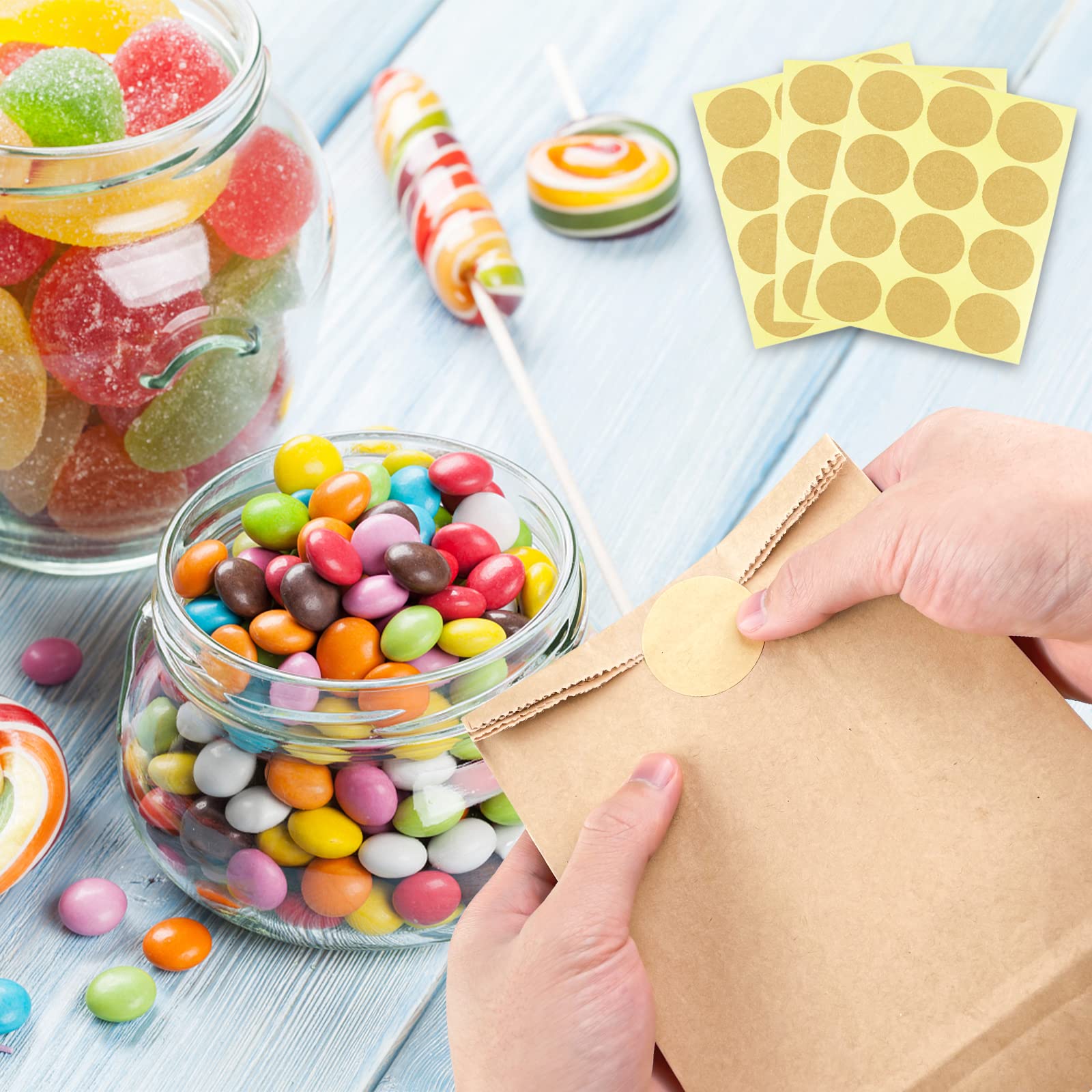 Sacchetti In Carta Kraft Avana Images High Quality... 4F9 - Foto 9