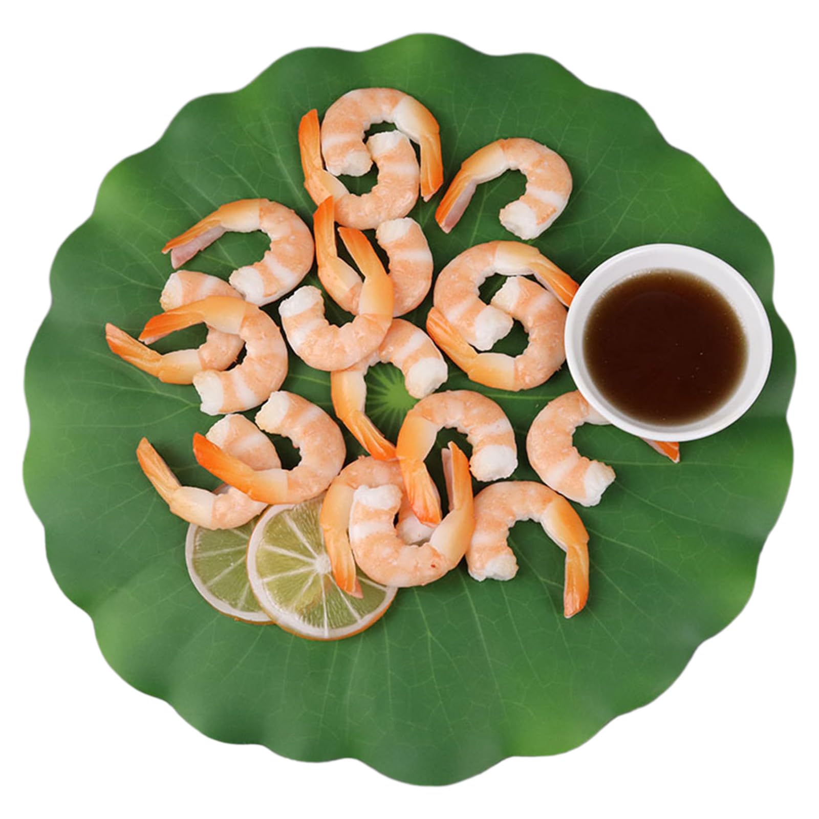 YPBEW 4PCS Fake Shrimp Simulation Food Model Highly Simulation Shrimp Photo Tool PVC Shrimp Simulation Food Model