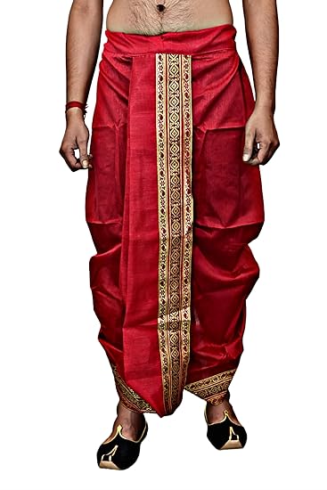 Sumit Sale Dhupion Silk Dhoti Pant for Men