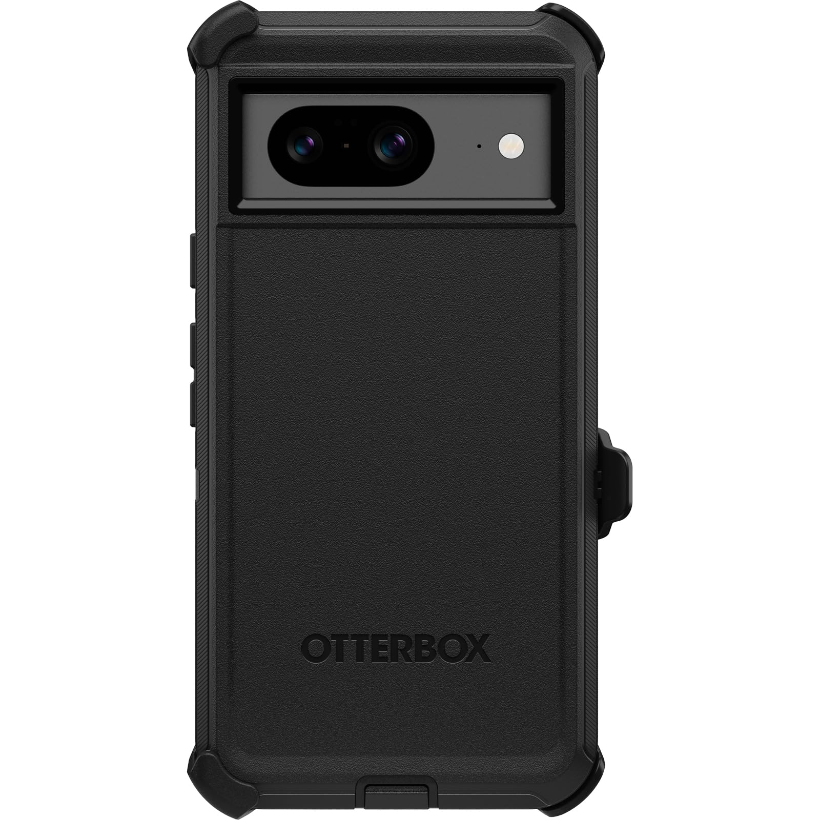 OtterBox Defender Hülle für Google Pixel 8, stoßfest, sturzsicher, Ultra-robust, schützende Hülle, 5X getestet nach Militärstandard, Schwarz