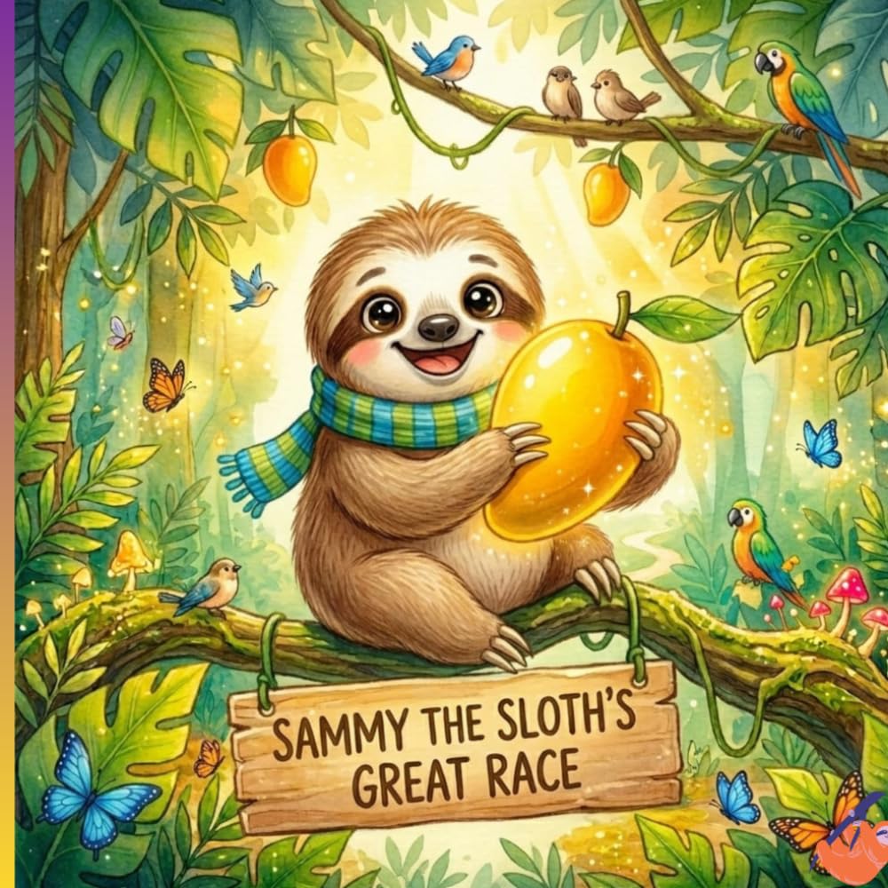 Sammy the Sloth’s Great Race: A Heartwarming Tale About the Power of Patience: A Heartwarming Children’s Story About the Power of Patience and Perseverance