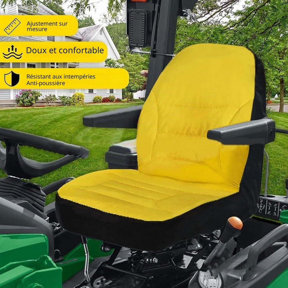 Housse de siège pour tracteur Honseadek, tissu Oxford 300D, LP68694 Tracteur, pour housse de siège, pour 1025R et 2025R, tondeuse à gazon, tondeuse autoportée, remplace LP68694, CPLP68694
