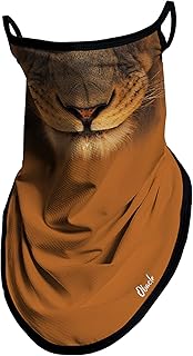 Neck Gaiter With Ear Loops Mask