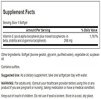 Vista 2 de Swanson Vitamina E Tocoferoles Mixtos 400 Iu (268 miligramos) 100 Sgels