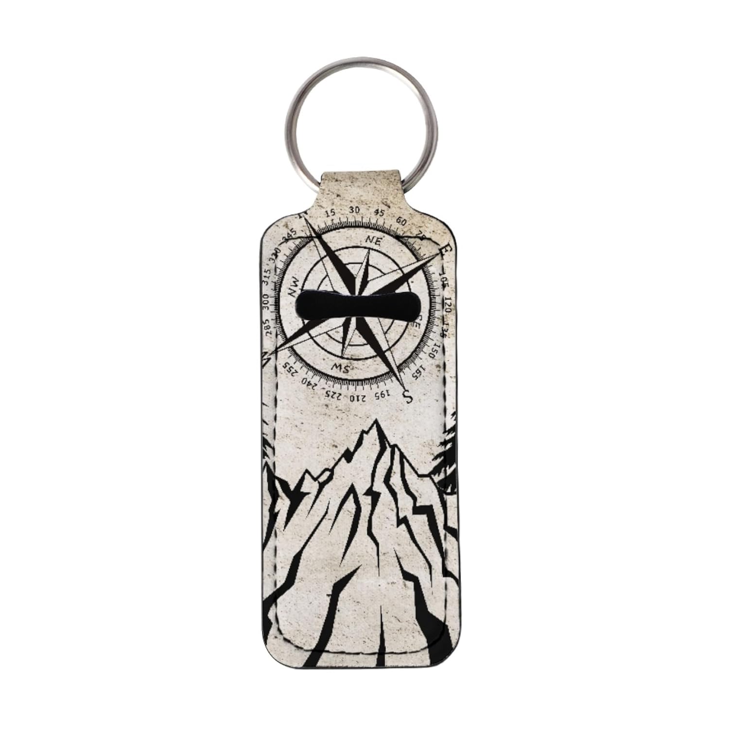 CLOHOMIN Women Chapstick Holder Keychain Girls Lip Balm Holder Lipstick Sleeve Pouch Lip Gloss Holder Organizer