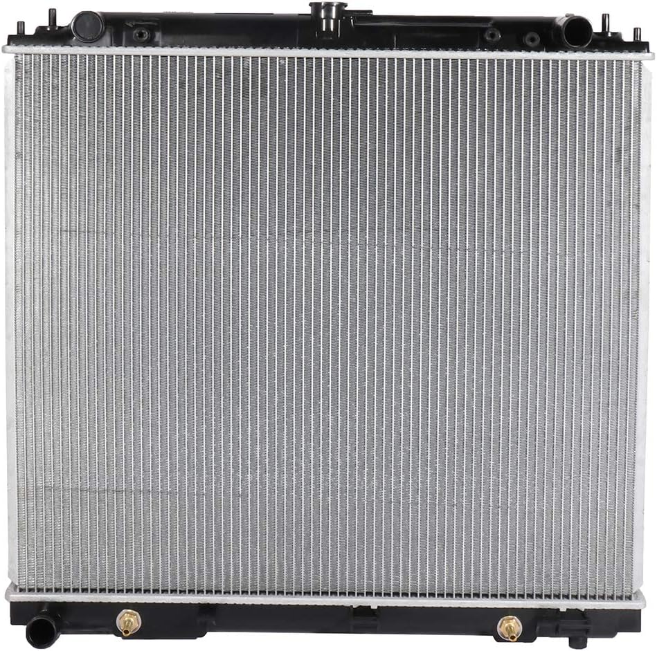 Automotive 2807 Replacement Aluminum Radiator for Vo-lkswagen T-ouareg 4door Sport Utility 5L 2006-2008 for Po-rsche C-ayenne 4door Sport Utility 3.2L 2004-2006 KFKGF Front Complete Radiator