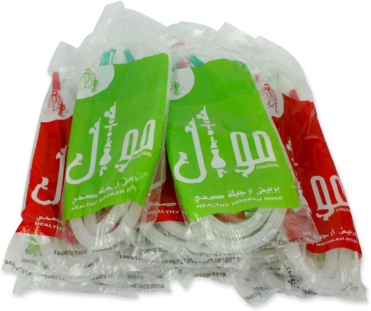 16 Lot Healthy Hose Disposable Hookah Shisha Hose Nargile Sterile Huka