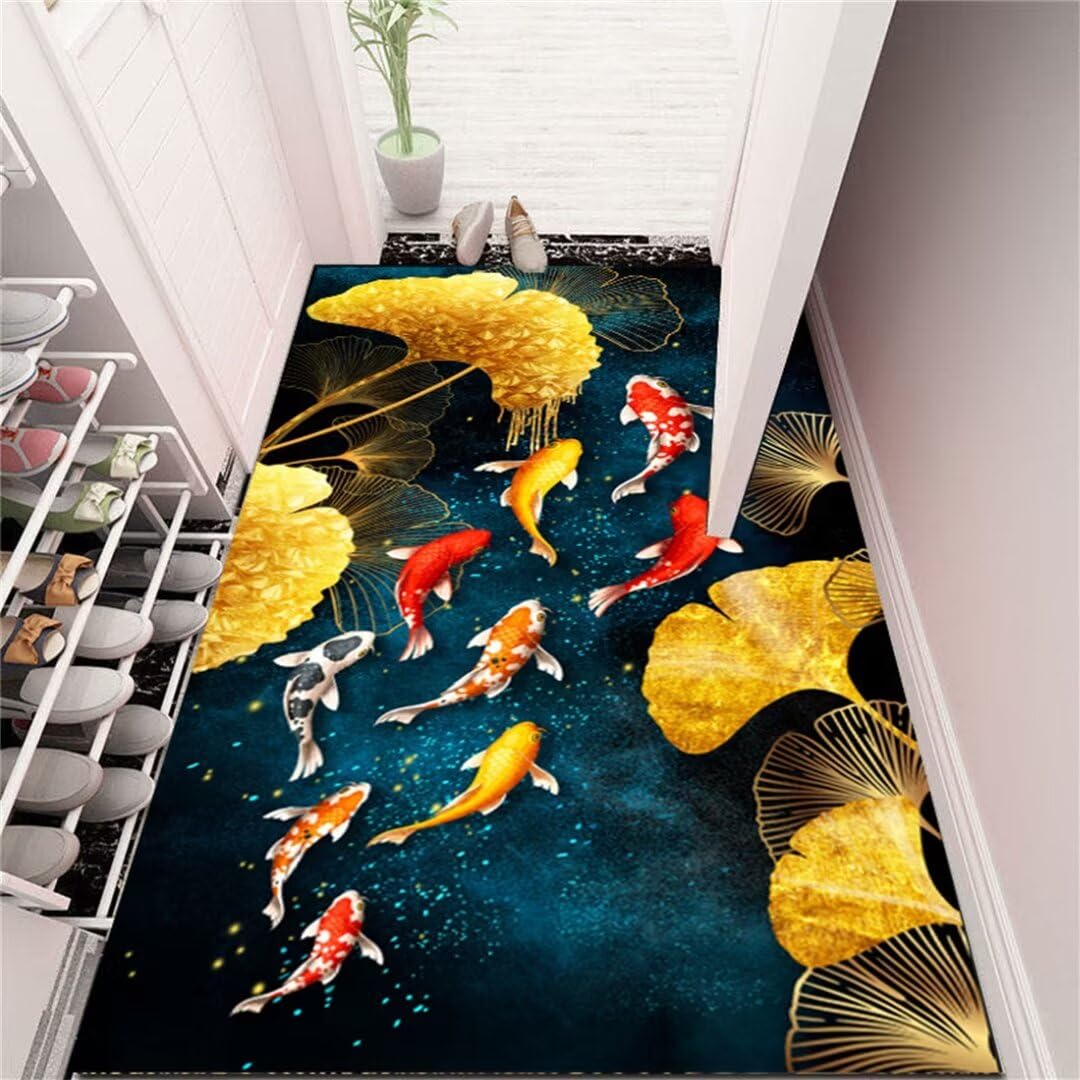 Tapis chambre ado 180x250cm à motif animal long canal décoratif