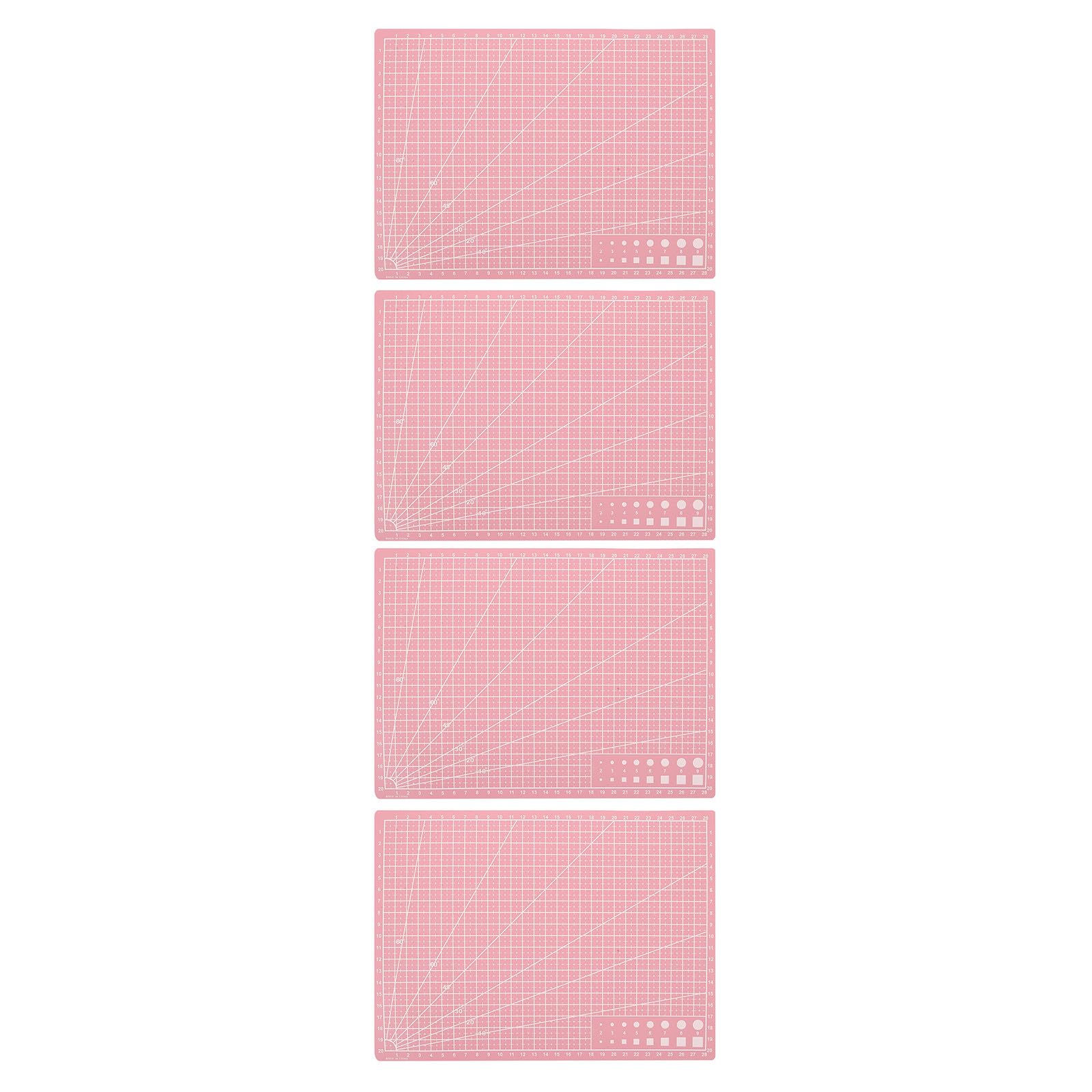 Tapete de corte A4 Healvian de PP reversible y autorreparable para costura