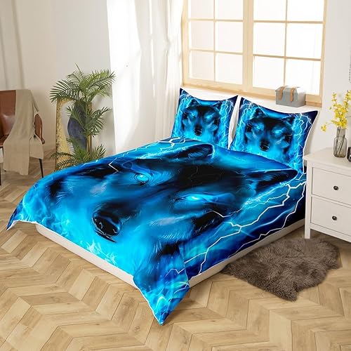 Miniatura 16 de Feelyou Juego de ropa de cama deportiva para niñas, niños y niños, funda de edredón de fútbol, juegos temáticos deportivos, juego de funda de Multi