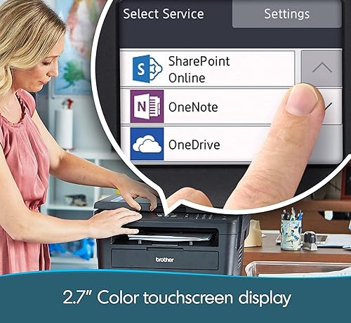 Miniatura 4 de Brother L-2395DW Series Impresora láser compacta monocromática todo en uno I Print Scan Copy I 2.7" LCD a color I inalámbrico  Impresión móvil I