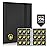 Card Binder 9 Pocket, Fabmaker 396 Pockets Trading Card Binder, Premium Collector Card Album for Standard Cards, Side Loading Card Collection Folder for MTG, TCG, Game Cards, Sport Cards, Black