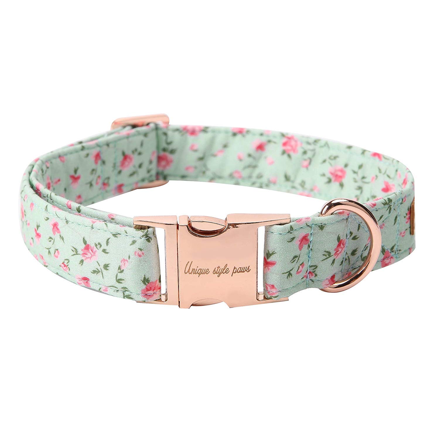 Unique style paws Dog Collar with Detachable Bow tie, Adjustable Dog Collars with Bow for Small Medium Large Dogs or Cats XXS-XL — view 3