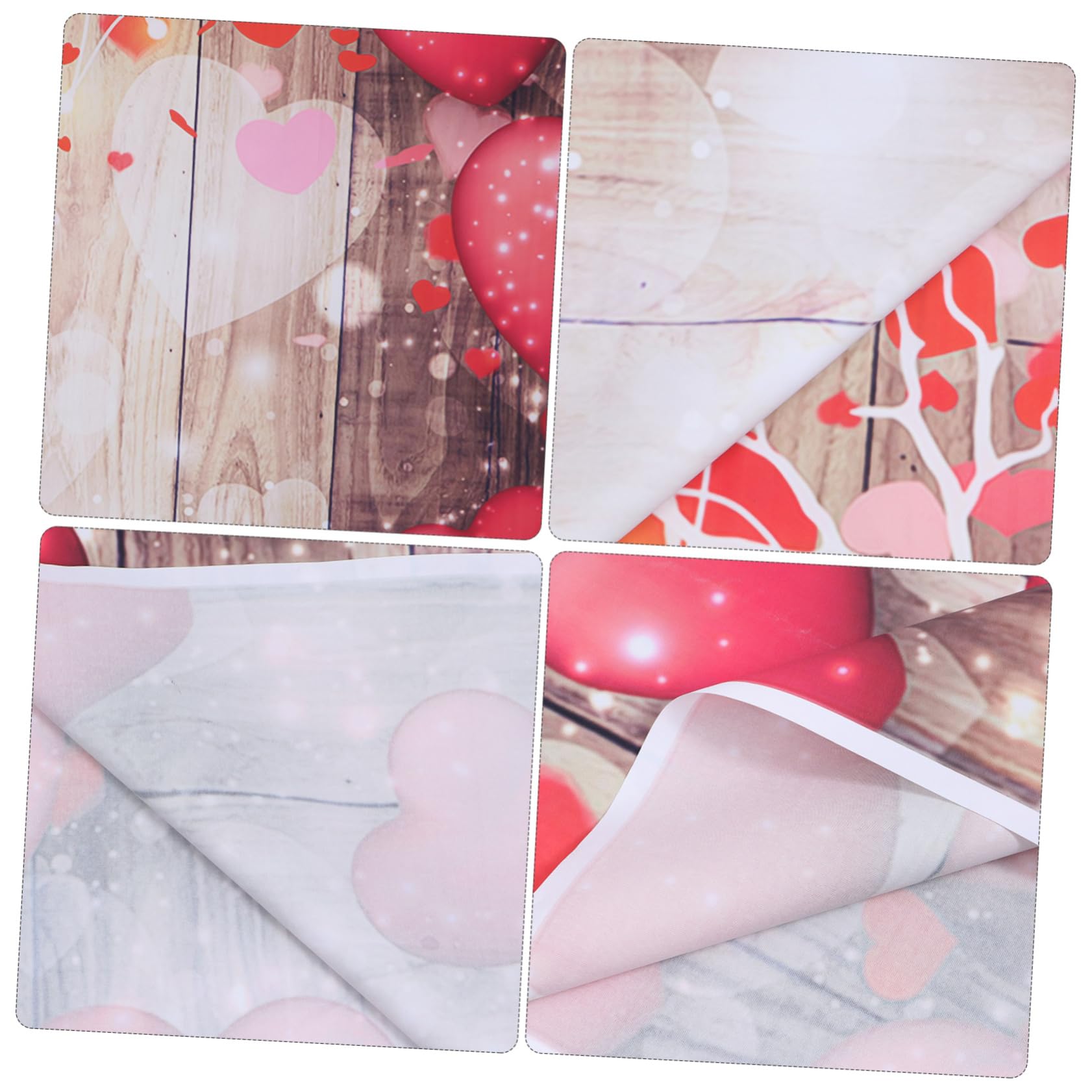 POPETPOP Sfondo Fotografico Per Legno Con Cuore Decorazione Versatile Per Eventi Casa e Foto Studio Materiale Durevole e Creativo Per Ogni Occasione