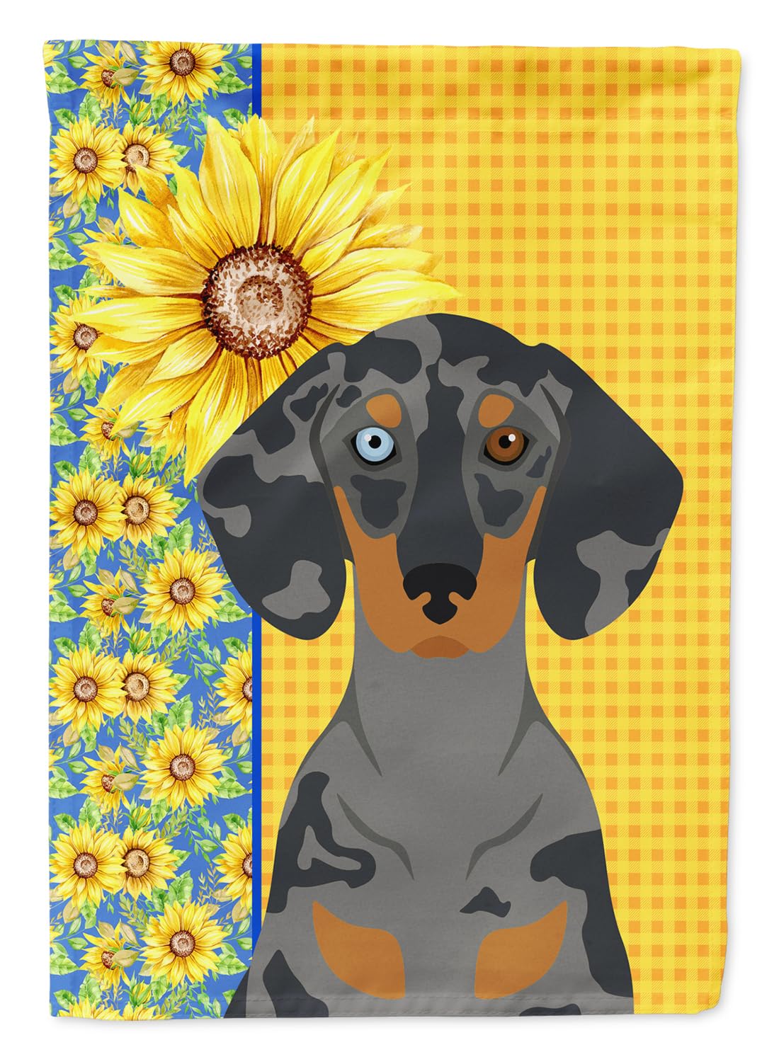 Caroline S Treasures Bb1587gf Sapin De Noël Et Lisse Noir Et Brun Clair