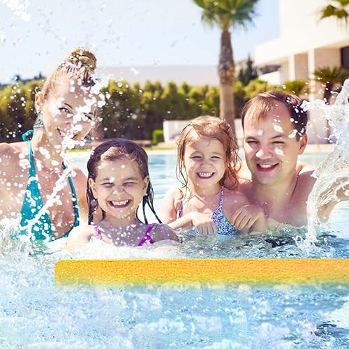 Miniatura 3 de Fideos de piscina de 60 pulgadas, fideos de espuma hueca para natación, palo de espuma para piscina, fideos huecos duraderos para natación, piscina