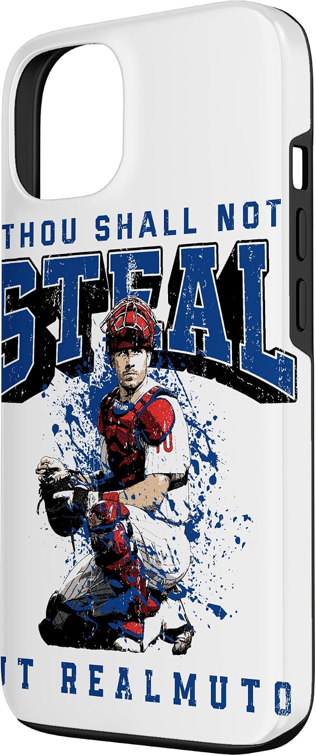 Thou Shall Not Steal JT Realmuto Pennsylvania MLBPA Case for iPhone 13