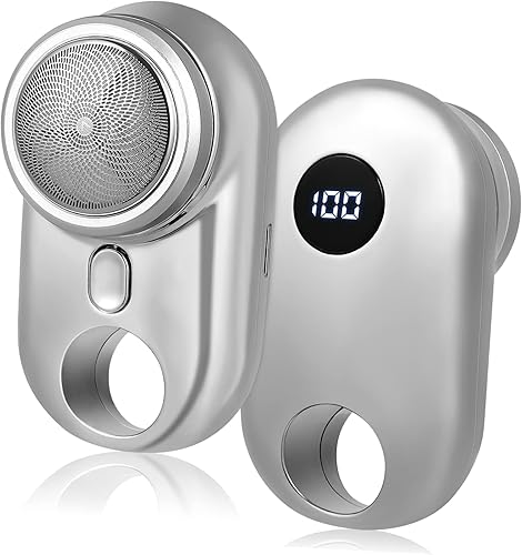 Miniatura 8 de FOMIYES 4 piezas de afeitadora eléctrica portátil mini máquina de afeitar para hombre afeitadora para hombre afeitadora eléctrica USB mini