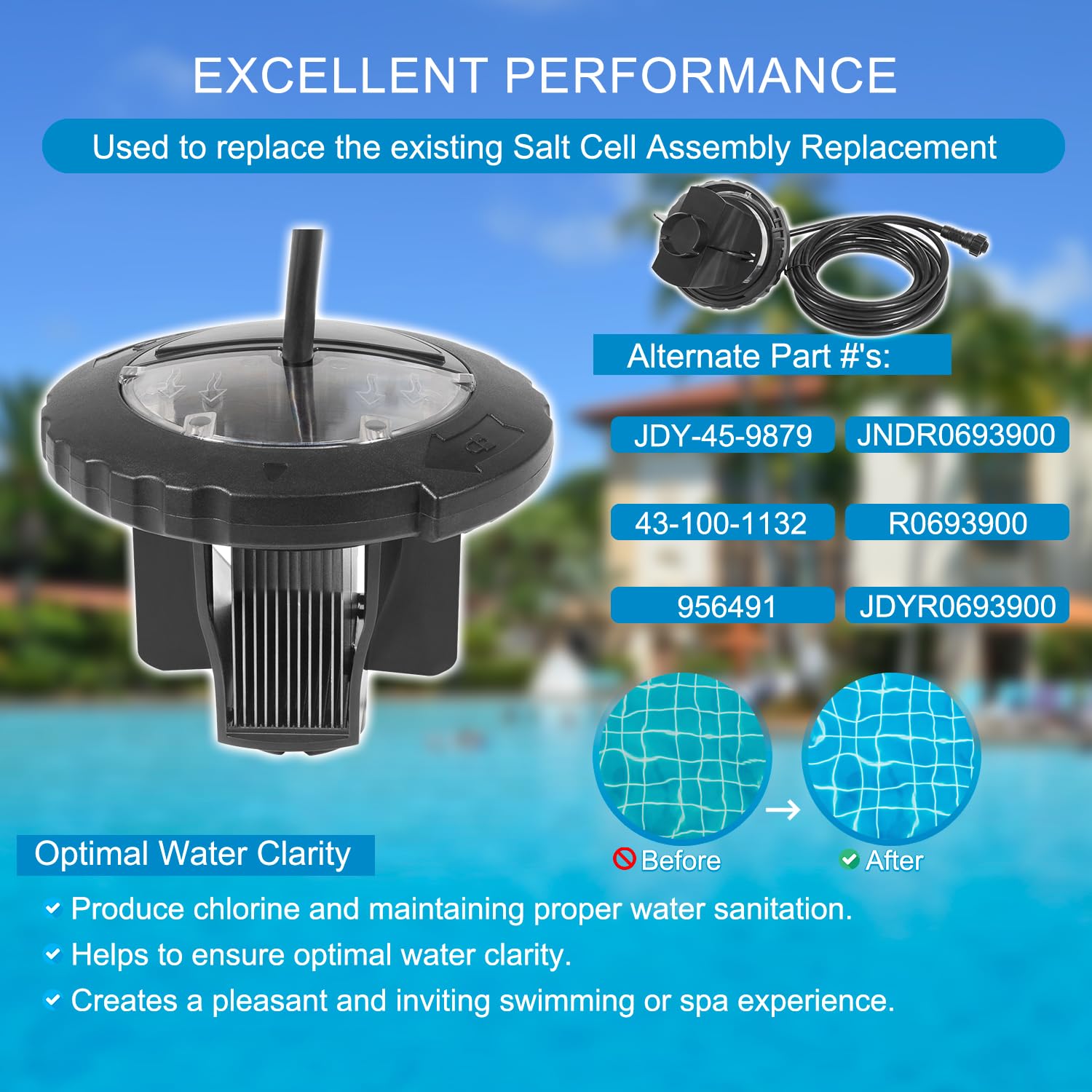 ソルトウォーター Amazon.com : Bestway Hydrogenic 12 G/H Saltwater Chlorinator