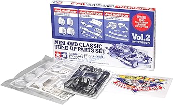 Tamiya 95627 Mini 4WD Special Product Mini 4WD Upgrade Parts Set, Classic Vol. 2