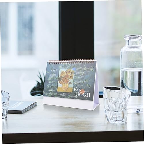 Miniatura 9 de KALLORY Desk Calendar 2023 Planning Calendar 2023 Planner Calendar Wall Calendar Desk Monthly Calendar Time Plan Calendar 2022-2023 2023 Daily