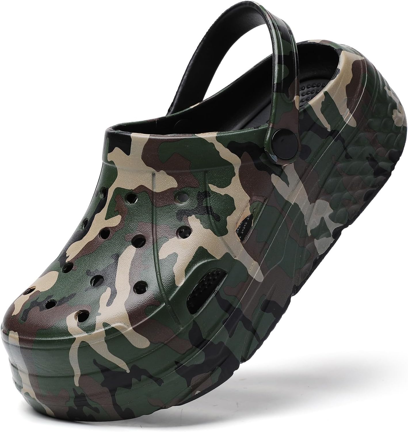 CERYTHRINA Gardener Platform Clogs Slippers Hight Heels Mules Clog Slip on Wedge Sandals