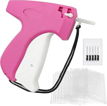 Tagging Gun for Clothing, Tagging Gun Kit with 1600pcs 1" Barbs Fasteners and 6 Needles, Price Tag Gun, Standard Retail Price Tag Attacher Gun Kit, Clothes Tagging Gun
