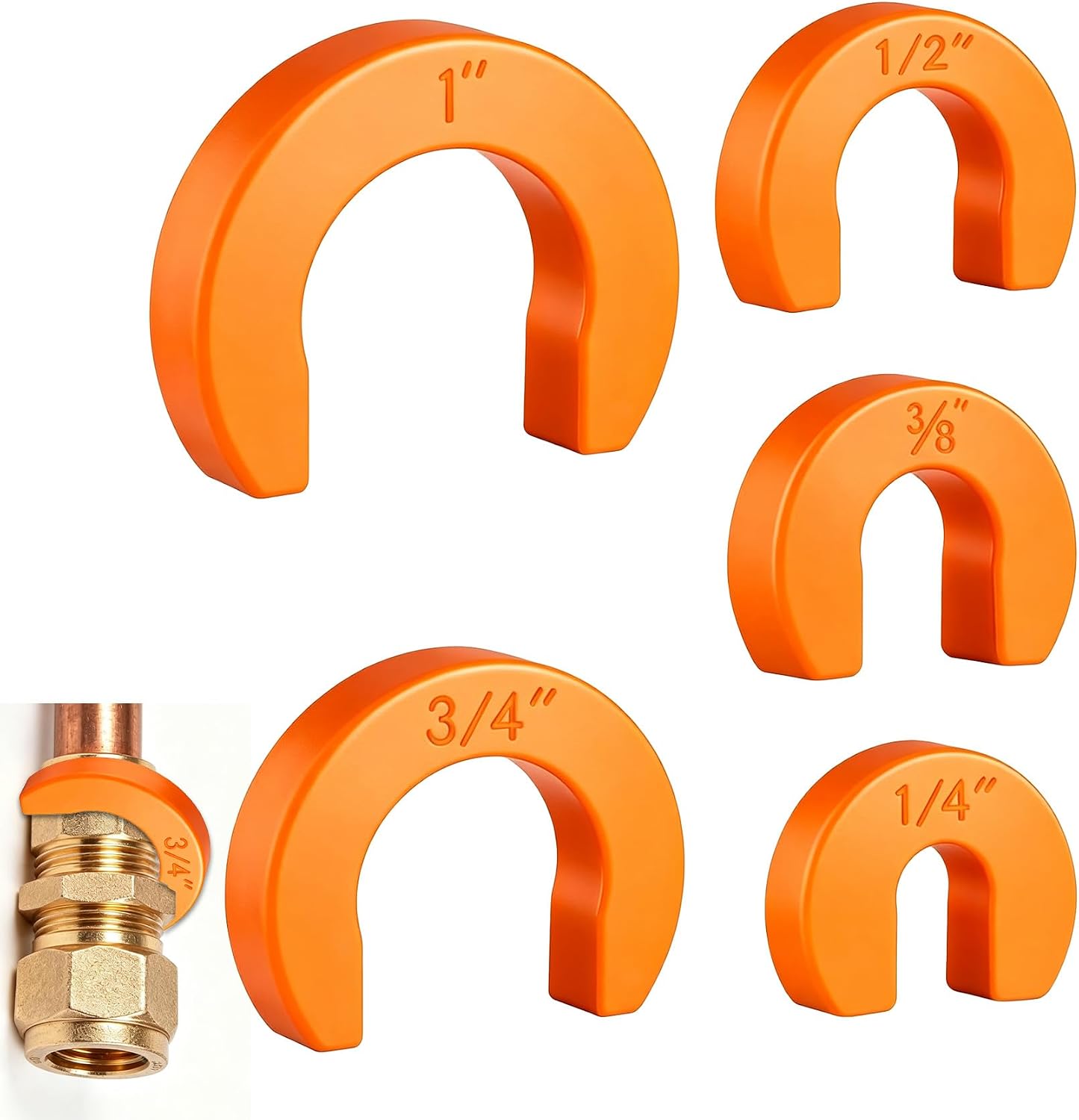 Push-Fit Disconnect Clip Set, Tool Kit for Quick Tube Removal, 5PCS