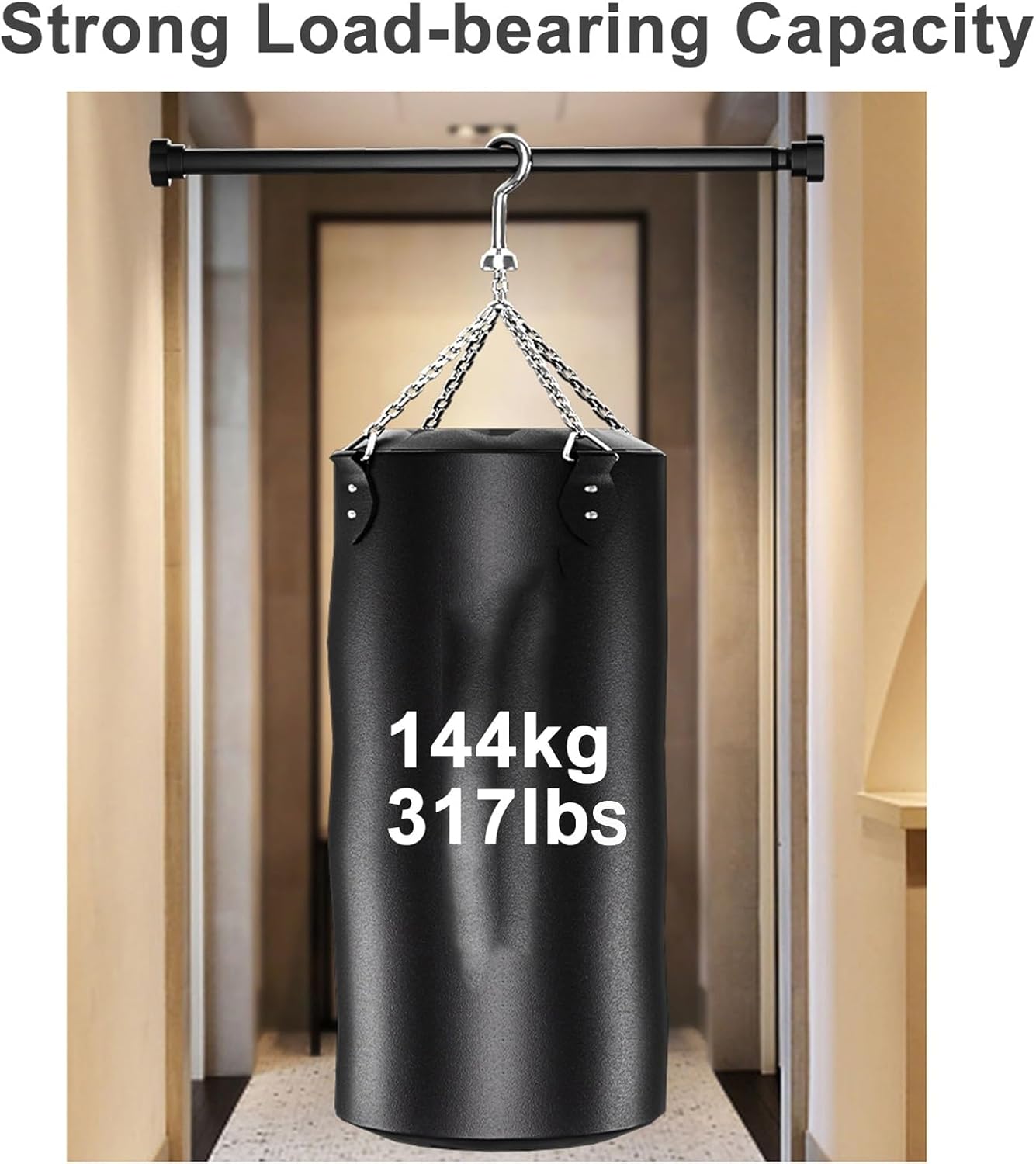 Undermount Sink Support Adjustable Support Pole Stainless Steel Sink Legs Under Mount Sink Brackets, Load Capacity Up to 317lbs (Color : Silver(23.6~35.4in), Size : 2pcs)