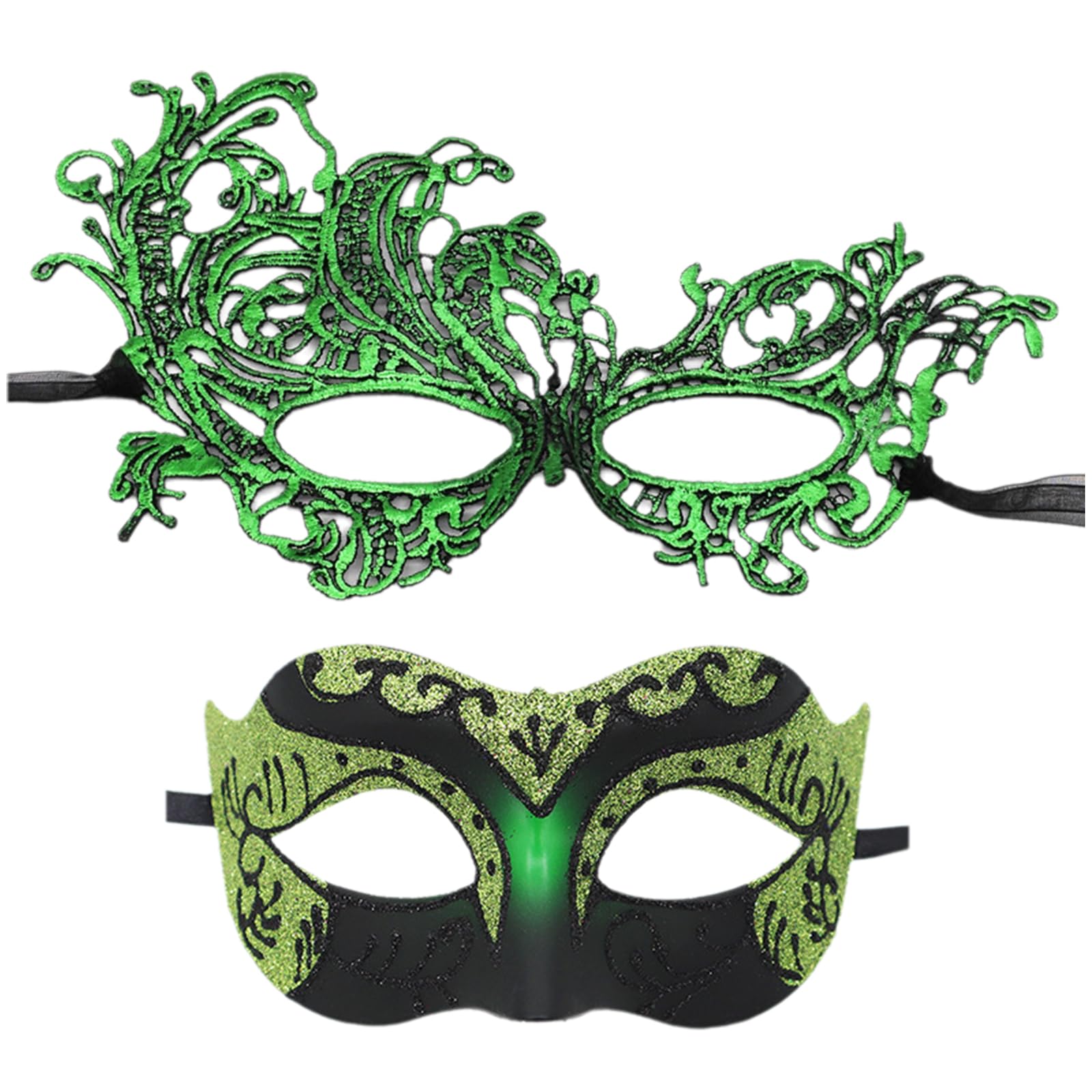 YPBEW Sophisticated Masquerades Distinctive Intricate Designs Masquerades for Adults in Black for Parties Costume Accessory