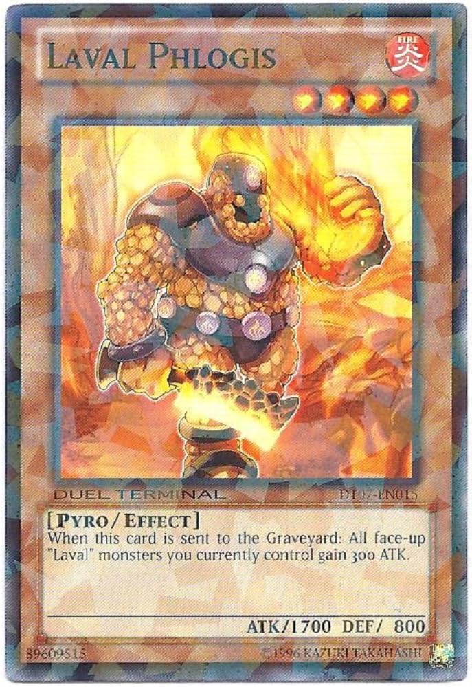 DT07-EN015 Parallel Rare YU-GI-OH!  Laval Phlogis (DT07-EN015)  Duel  Terminal 7A Parallel Rare Card Fire Attribute Pyro Monster