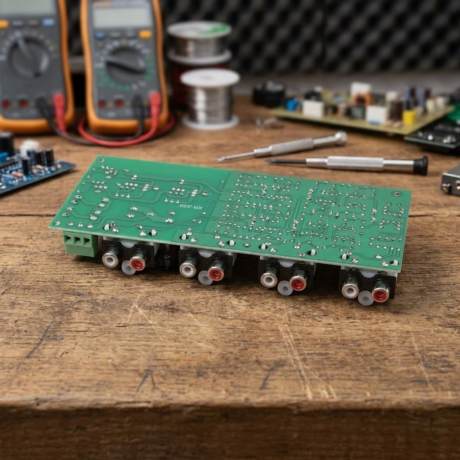Tabla de frecuencia ajustable 310 Hz-31 kHz para audio