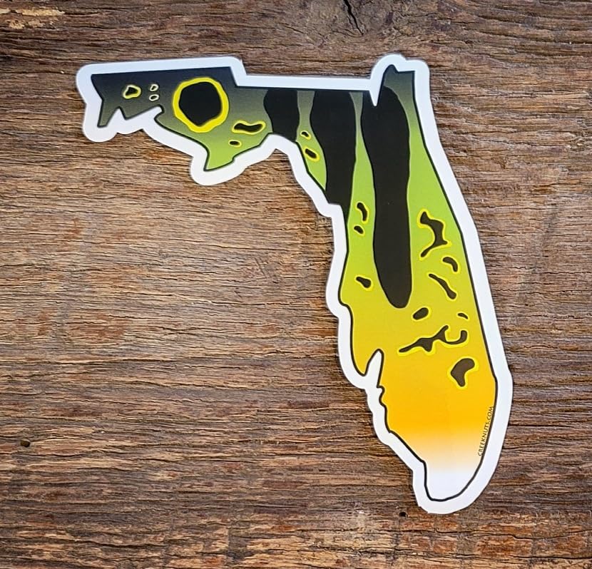 Florida Peacock Bass Sticker Decal