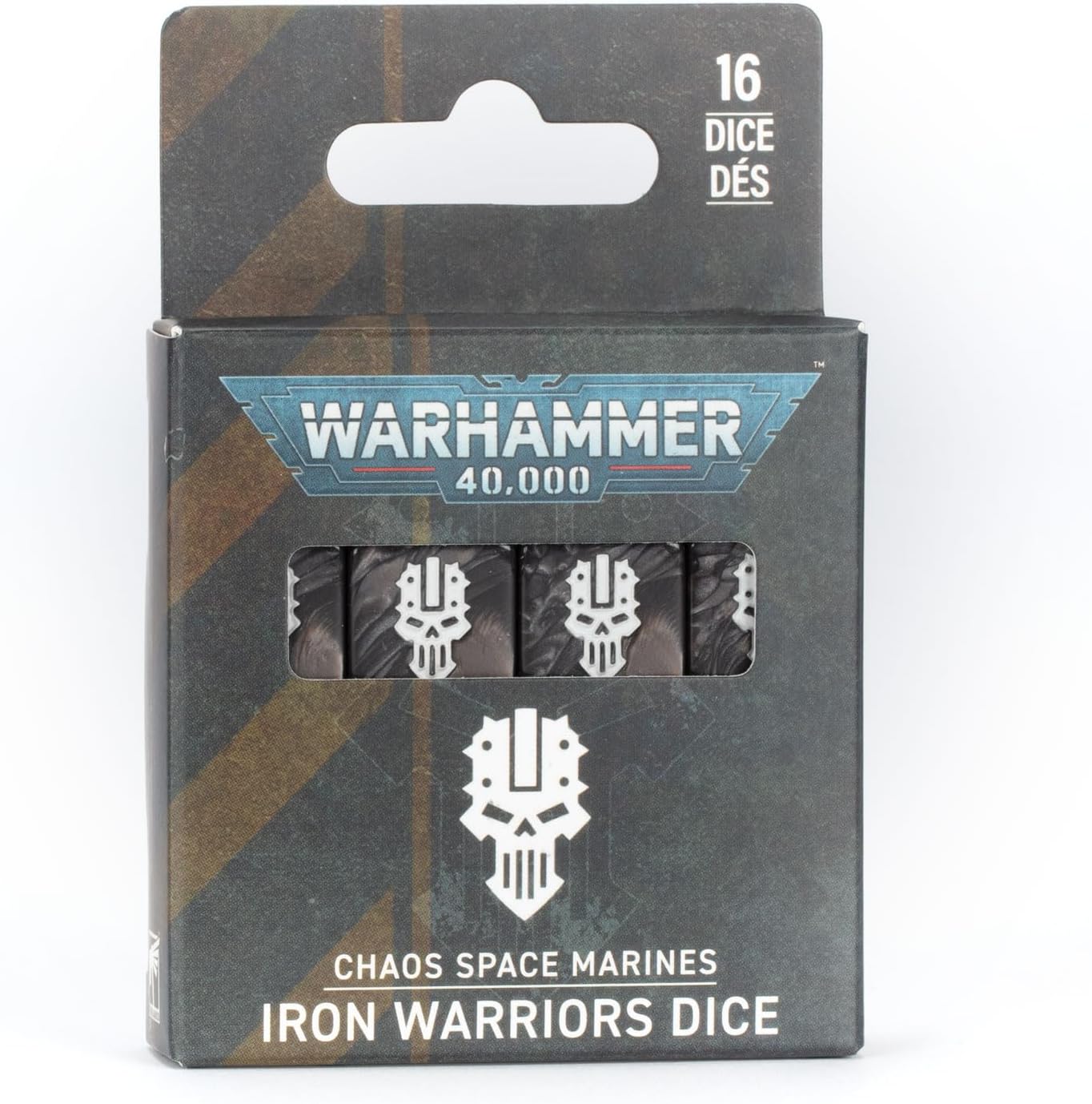 Games Workshop - Warhammer 40K - Chaos Space Marines - Iron Warriors Dice 2026
