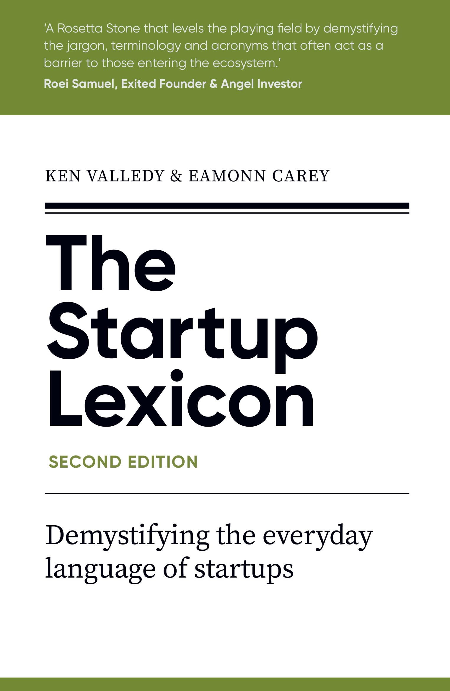 The Startup Lexicon (Second Edition): Demystifying the everyday language of startups