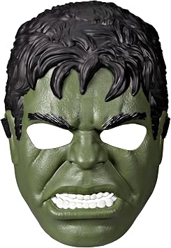 Marvel Studios Spider-Man: Yepyeni Bir Gün Hulk Rol Yapma Kostüm Maskesi, Çocuklar için Süper Kahraman Oyuncakları, 5 Yaş ve Üzeri