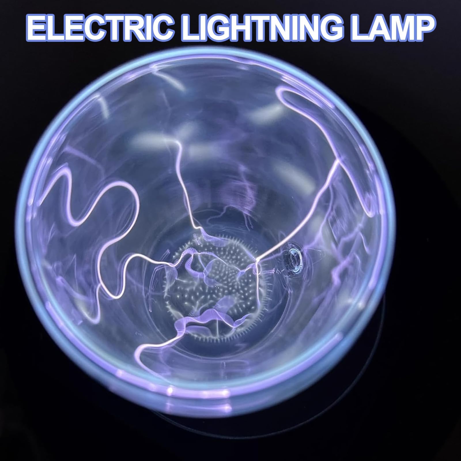 Lampada a sfera al plasma, luce elettrica sensibile al tocco, decorazione educativa scientifica per feste, idea regalo unica per gli appassionati di scienza, illuminazione di segnale all'aperto
