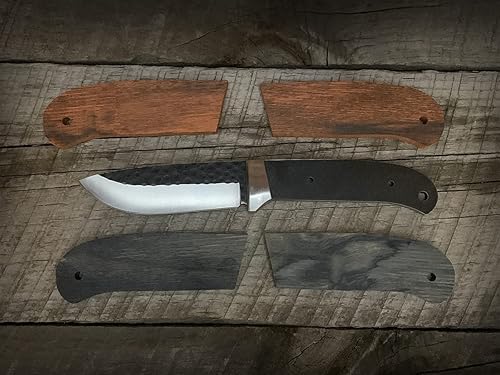 Miniatura 8 de Black Sierra Skinner Kit de construcción de cuchillos de acero inoxidable para caza y pesca, kit de cuchillos hechos a mano para aficionados y