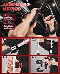 Twister Arm Trainer, 70-110lb Adjustable Chest Workout Equipment, Arm Trainer, Gorilla Bar, Portable Power Twister Bar, Detachable Design Fitness Anywhere