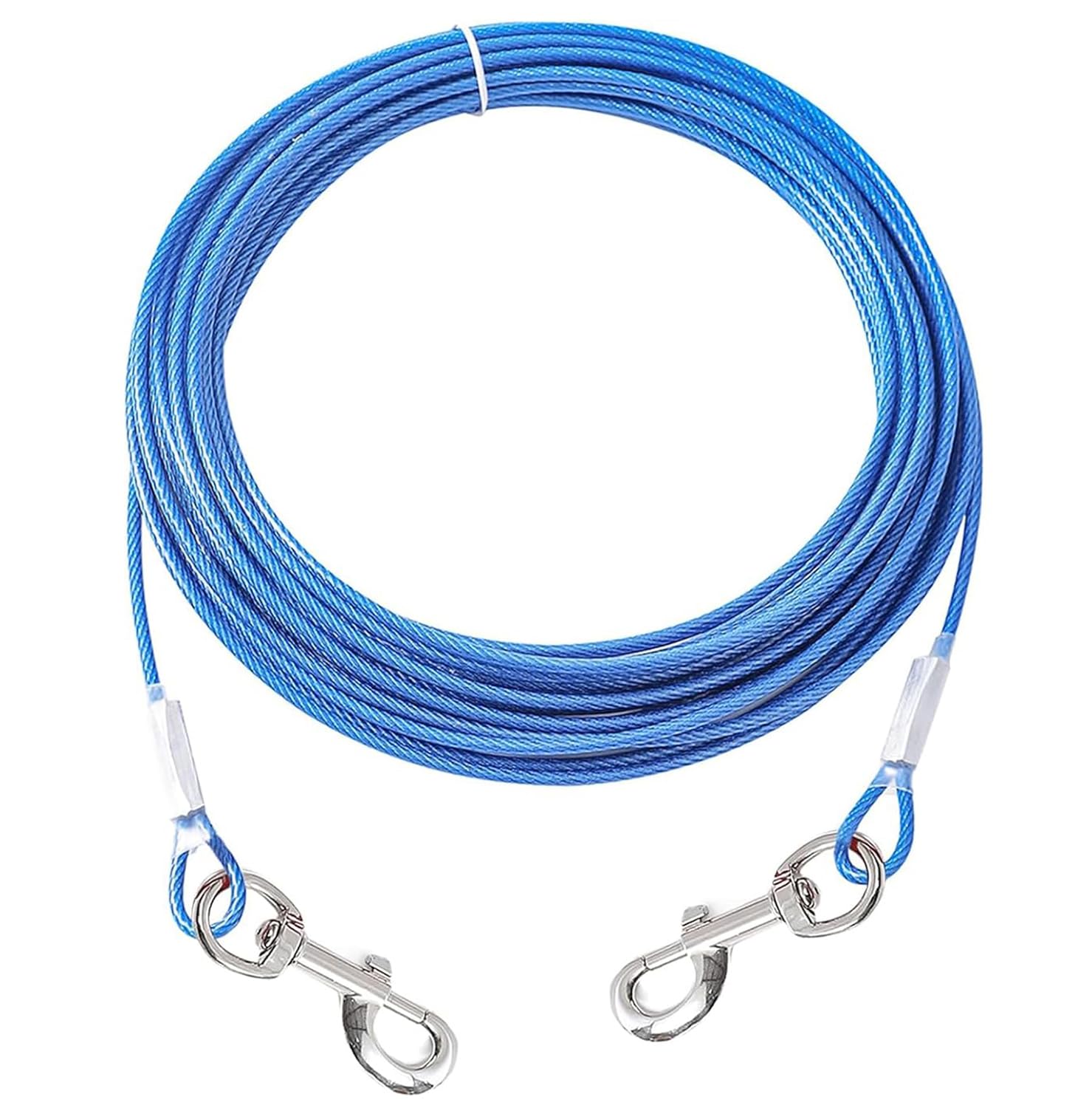 Mi Metty Tie-Out Leinen für Hunde,3/6/9/15m Kausichere Hundeleinen,Tie Out Cables Hofleine Für mittlere bis große Hunde