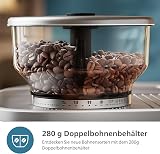 PHILIPS Barista Brew Cafetera Espresso Semiautomática, 280g, Cappuccino | Espresso simple y doble, botón Americano, depósito doble 280 g, apisonado calibrado, espumador de leche (PSA3228/41) - 6