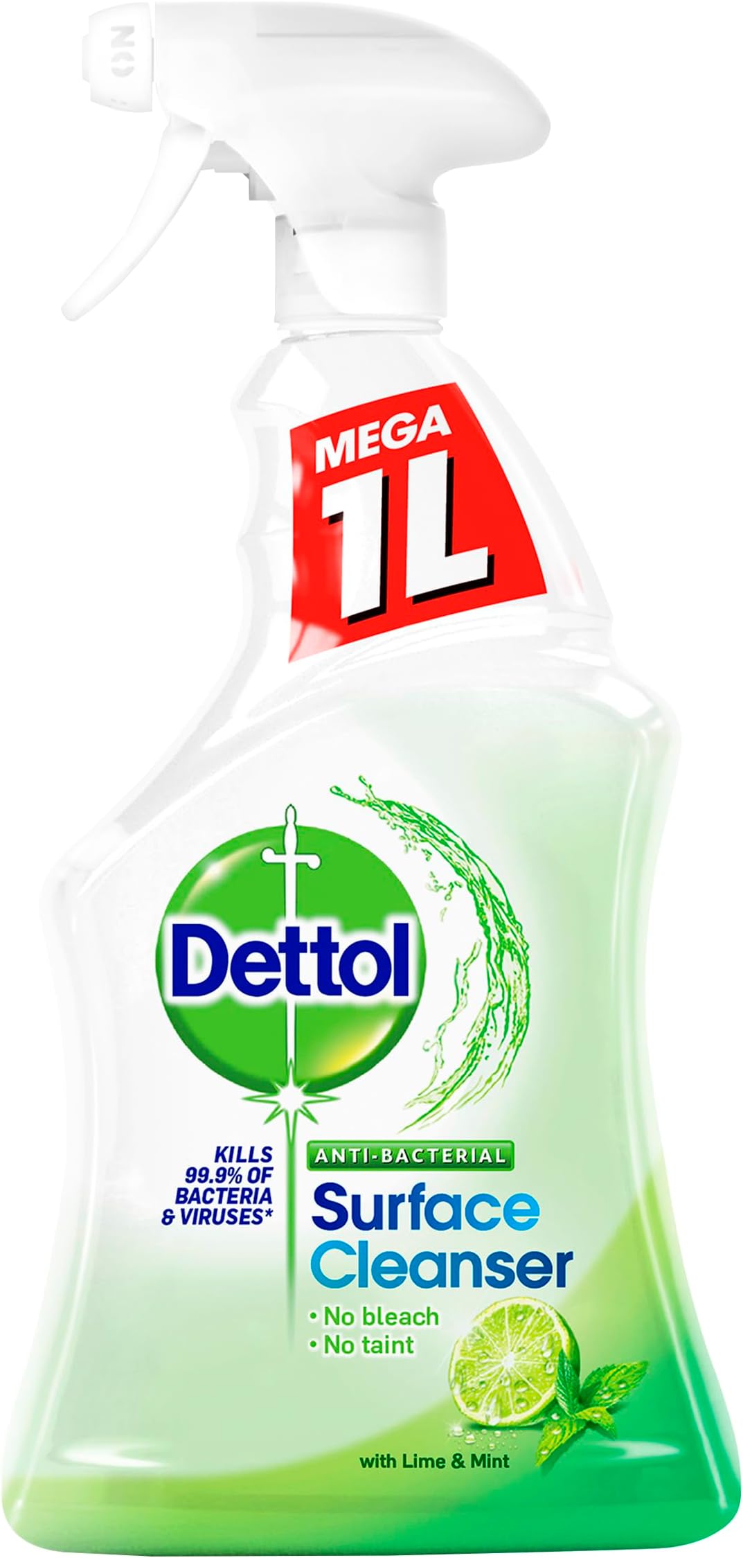 Dettol Anti Bacterial Surface Cleaner Lime and Mint